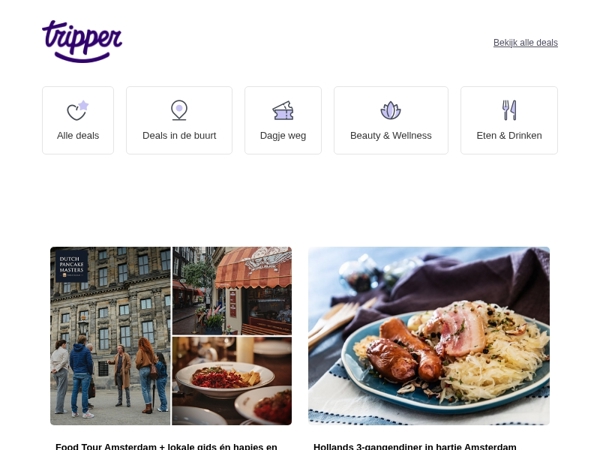 Pak tot wel 70% korting op  de beste deals in Amsterdam!