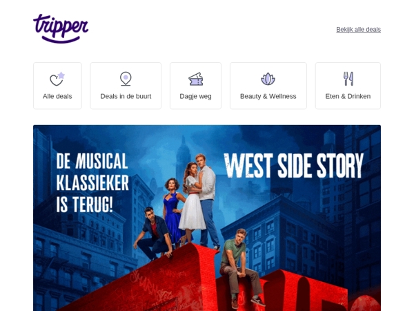 Musical West Side Story - Nu bij Tripper!✨