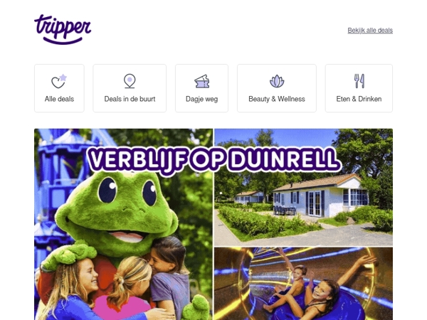 Jouw volgende vakantie begint bij Duinrell 🐸