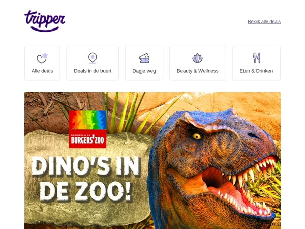 Nieuw: dino's in Burgers' Zoo🦖
