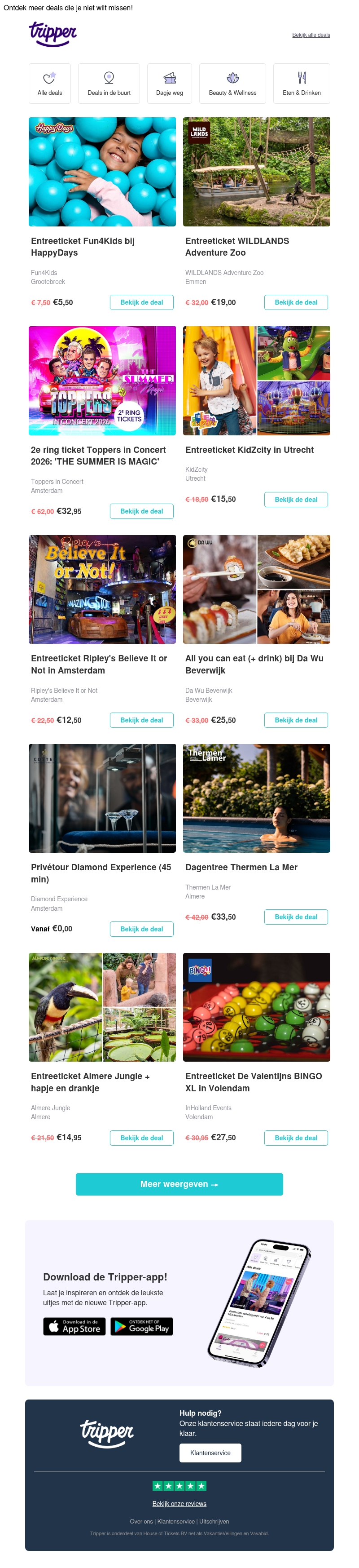 WILDLANDS | Fun4Kids bij HappyDays | Toppers in Concert 2026 | Thermen La Mer WILDLANDS | Fun4Kids bij HappyDays | Toppers in Concert 2026 | Thermen La Mer