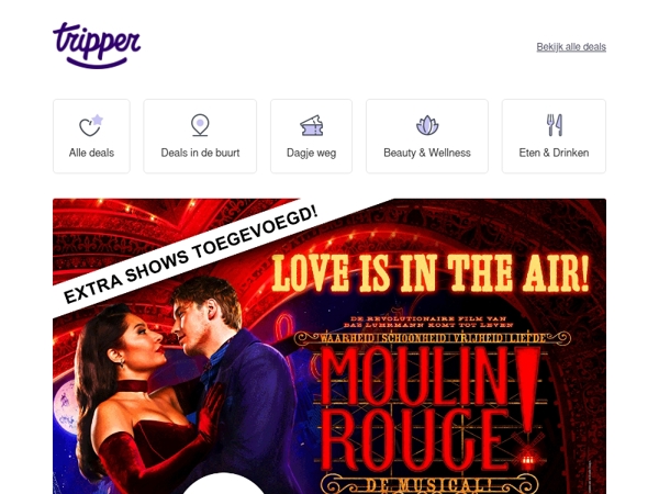 Extra shows voor Moulin Rouge! De Musical 💃