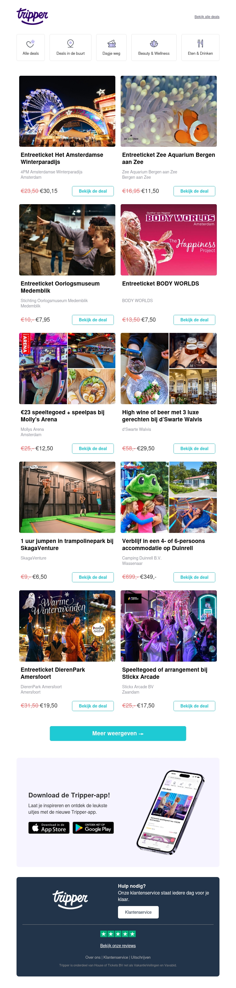 Ontdek de leukste deals deze kerstvakantie!✨ Ontdek de leukste deals deze kerstvakantie!✨
