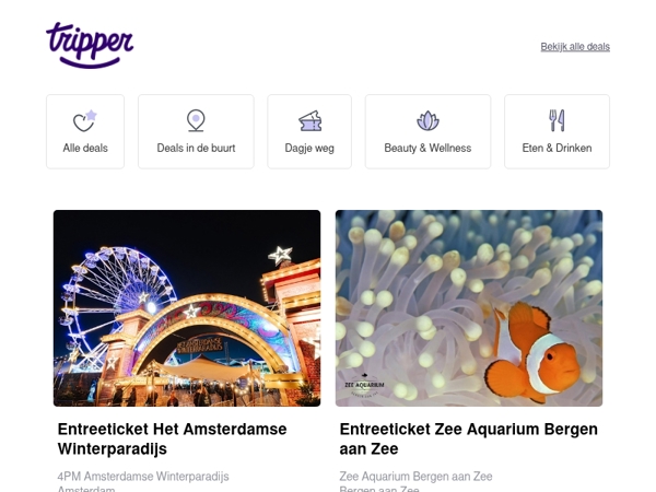 Ontdek de leukste deals deze kerstvakantie!✨