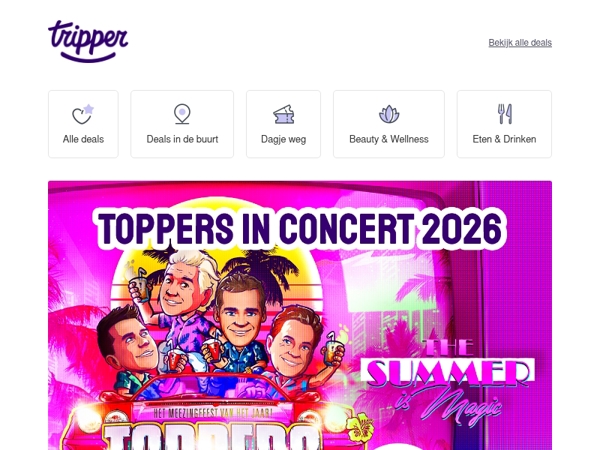 NIEUW! Toppers in Concert 2026 2e ring-tickets✨