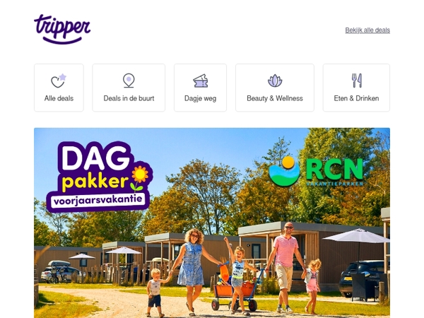 ⏰ Alleen vandaag: 35% korting op RCN Vakantieparken!