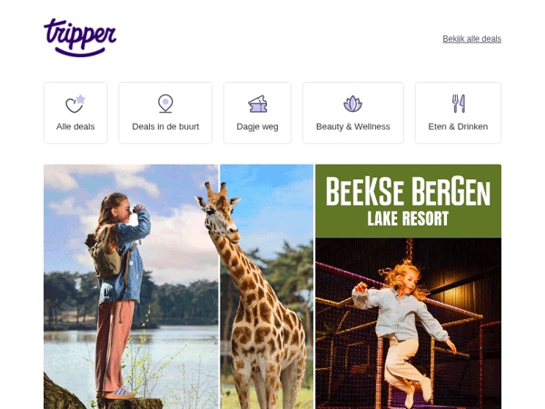 Nieuw! Lake Resort Beekse Bergen 🦒