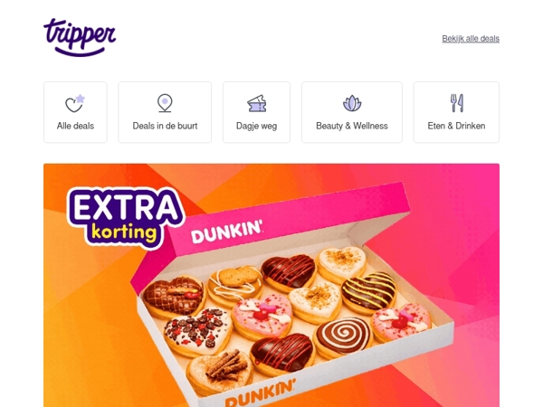 💝 Vandaag scoor je de Dunkin’ Valentijn Box met extra korting!