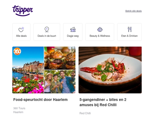 Food-speurtocht Haarlem | 5-gangendiner Red Chilli | All you can eat De Doele | Speelpark de Swaan | Holle Bolle Boom