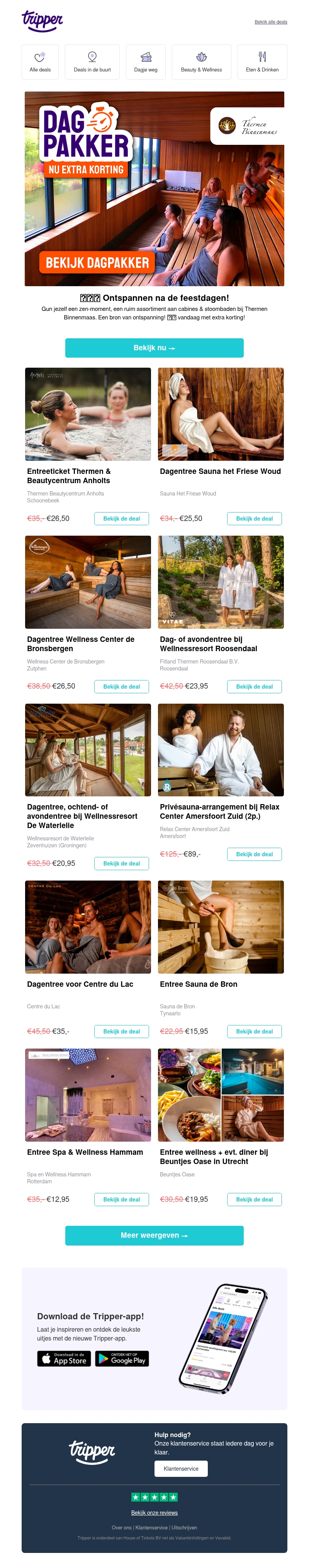 πββοΈ Vandaag extra voordeel bij Thermen Binnenmaas! πββοΈ Vandaag extra voordeel bij Thermen Binnenmaas!