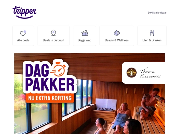 💆‍♀️ Vandaag extra voordeel bij Thermen Binnenmaas!