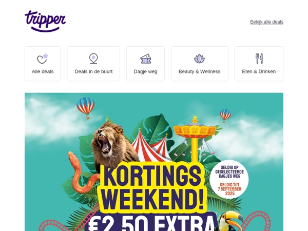 GIGA Kortingsweekend: €2,50 extra korting🤑