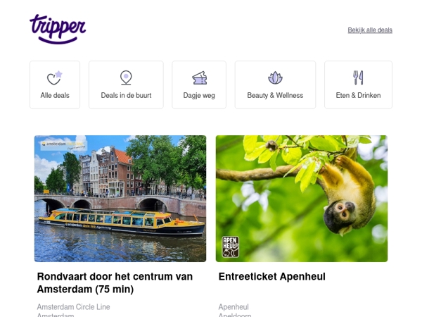 Dit weer vraagt om Tripper! ☀️