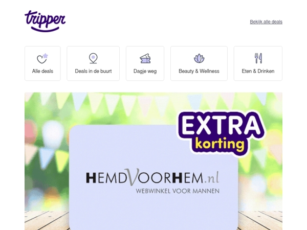 Dagpakker: Cadeaubon HemdVoorHem.nl 🎁