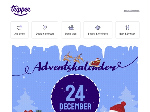 Maak gratis kans op €250 Tripper-tegoed!