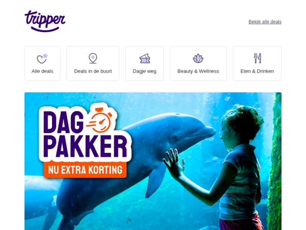 Dagpakker: Dolfinarium