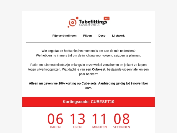 Tuinmeubelen tegen uitverkoopprijzen 🏡