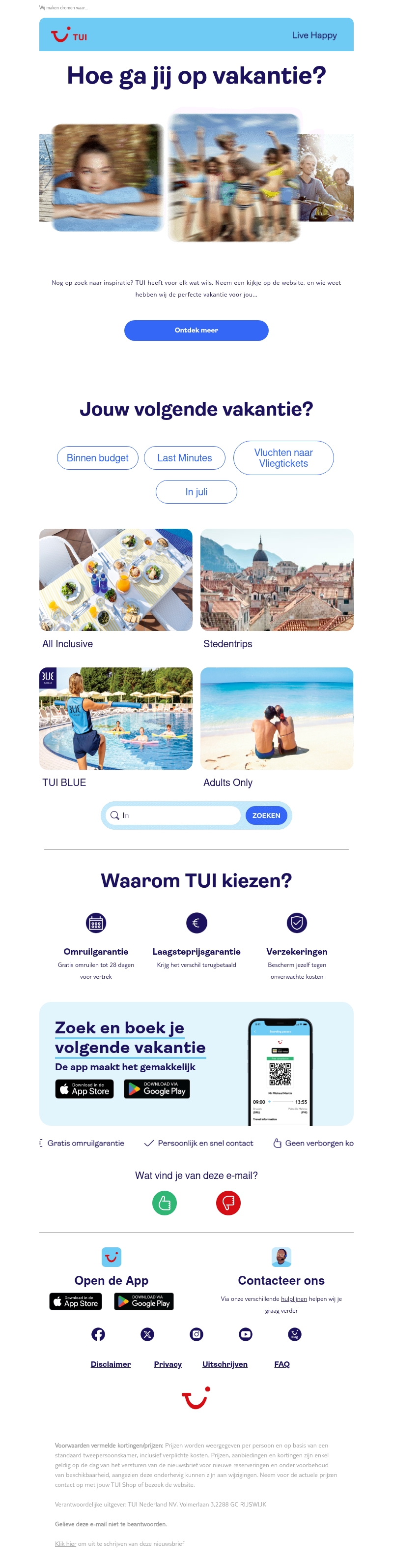 Deze vakantie laat jou niet los Deze vakantie laat jou niet los