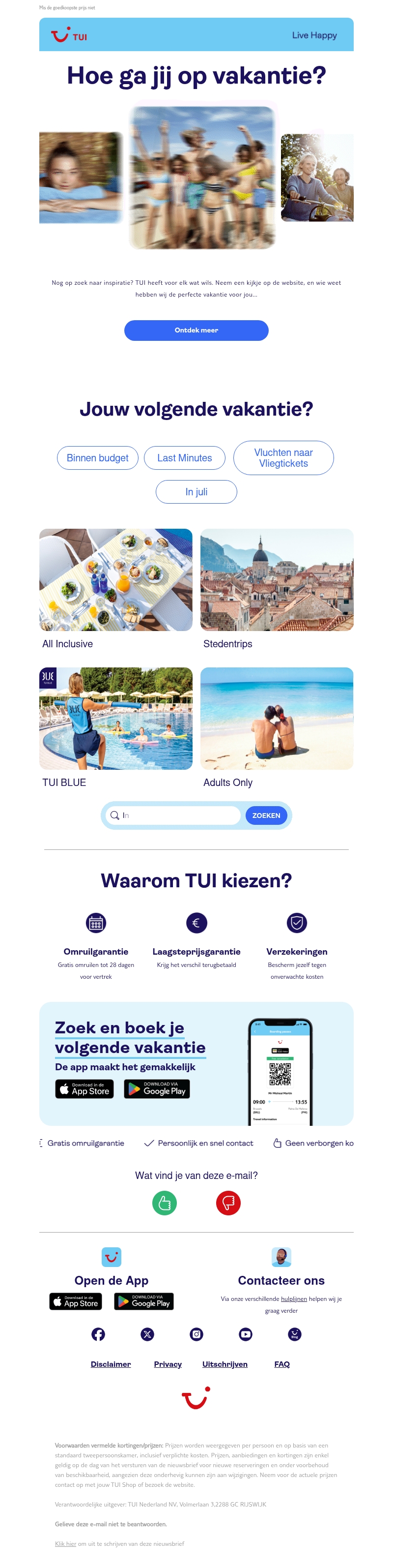 Deze vakantie laat jou niet los Deze vakantie laat jou niet los