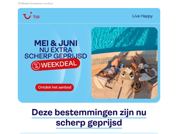 Mei & juni: nu extra scherp geprijsd
