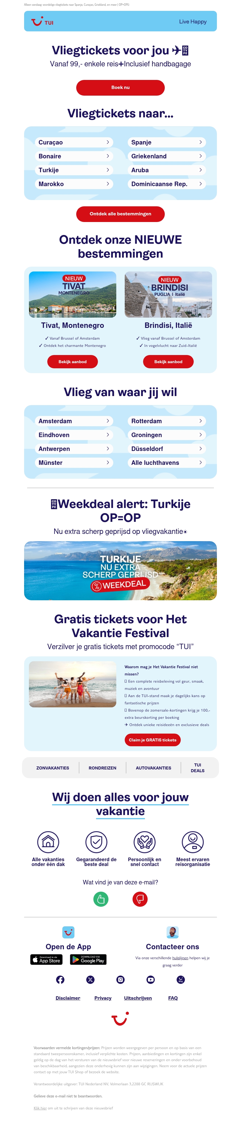 🚨Laatste kans: vluchten vanaf 99,- enkele reis 🚨Laatste kans: vluchten vanaf 99,- enkele reis
