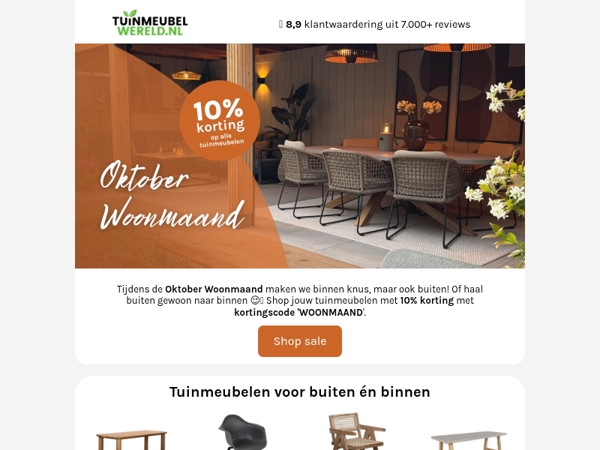 Oktober Woonmaand is van start! 🏡