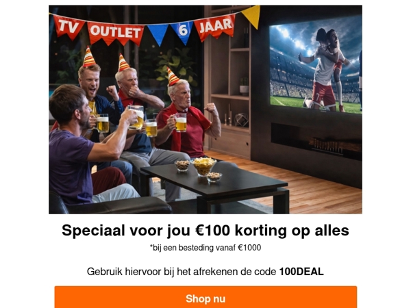 Beste Mailaanbiedingen, claim nu uw €100