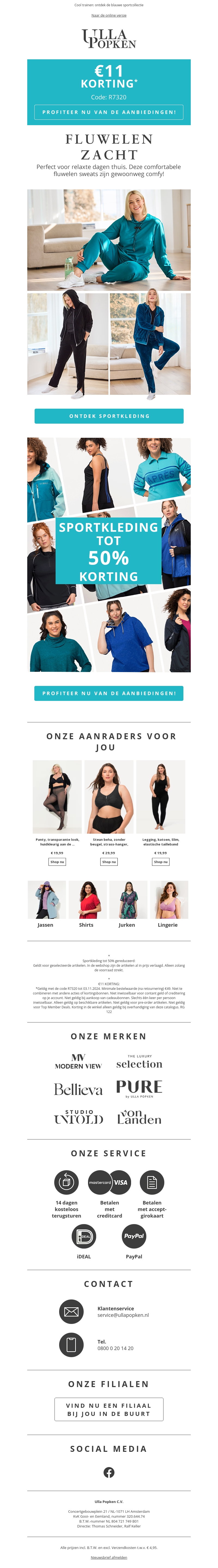 🔵 Blauwe Sportstyles: Tot 50% korting! 🔵 Blauwe Sportstyles: Tot 50% korting!