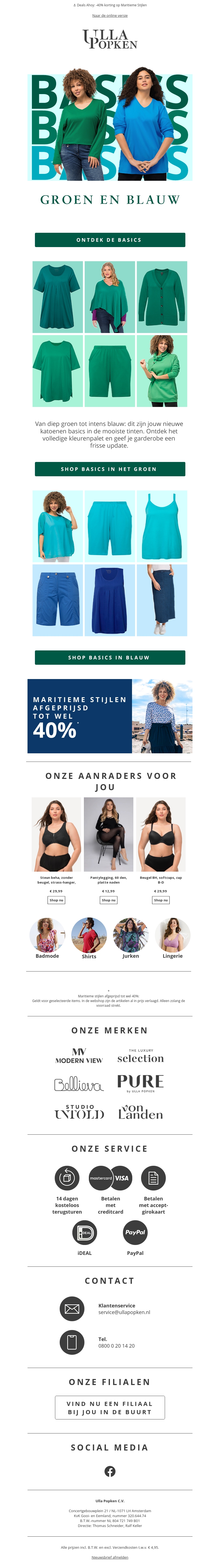 ✨ Van groen tot blauw: nieuwe basics speciaal voor jou! ✨ Van groen tot blauw: nieuwe basics speciaal voor jou!