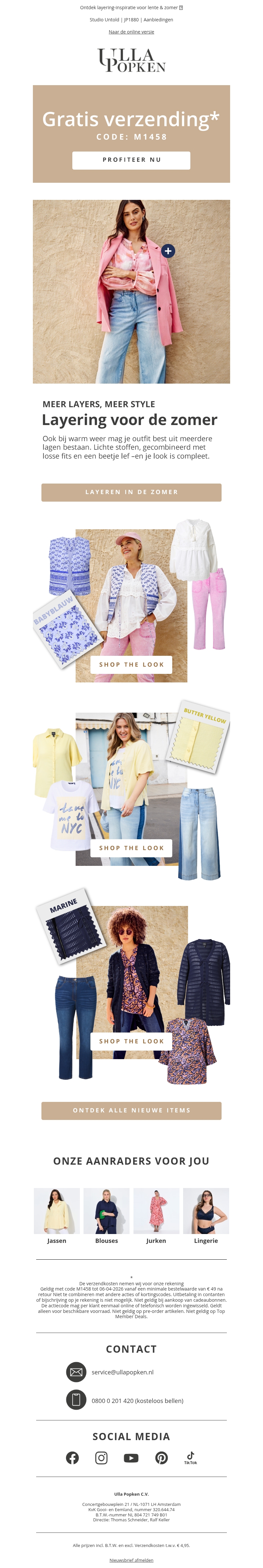 Profiteer nu van gratis verzending en shop je nieuwe favoriete laagjeskleding ✨ Profiteer nu van gratis verzending en shop je nieuwe favoriete laagjeskleding ✨