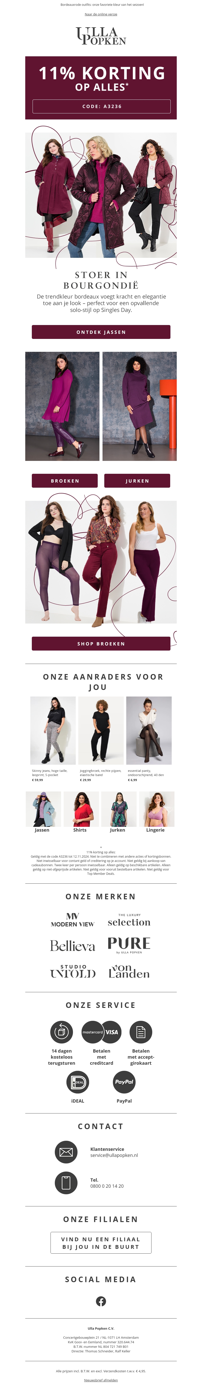 11% korting: speciaal voor jou op Singles Day ๐ 11% korting: speciaal voor jou op Singles Day ๐