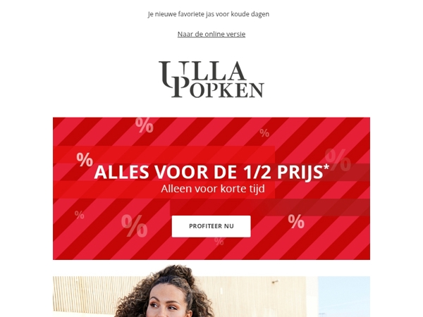 ✨ Alles tijdelijk voor de helft van de prijs