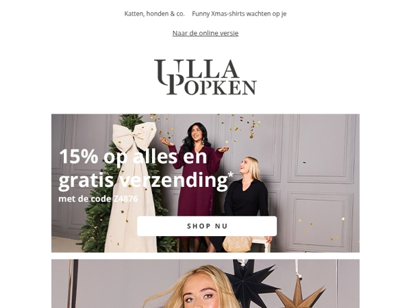 Ontdek funny Xmas-shirts  🎁 15% op alles + gratis verzending