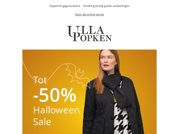 Griezelige sale 🕷️ Pak tot 50% korting. Alleen vandaag !