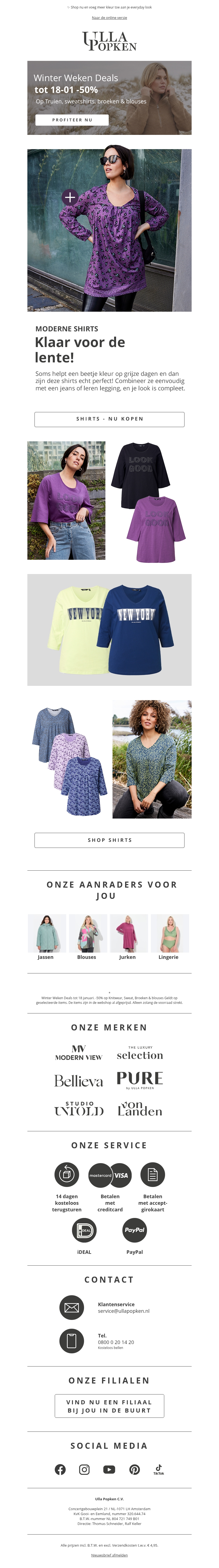 Shop nu π₯ Winterstyles voor de halve prijs Shop nu π₯ Winterstyles voor de halve prijs