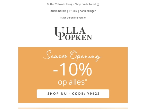 10% korting op ALLES 🎯 Sla nu je slag!
