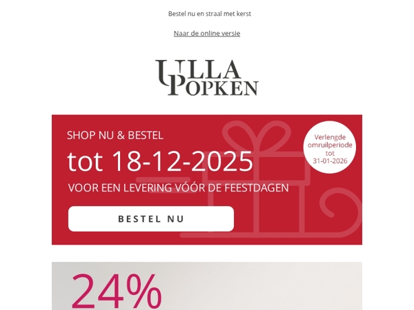 🤯 Dubbel voordeel? Sale + 24% extra korting