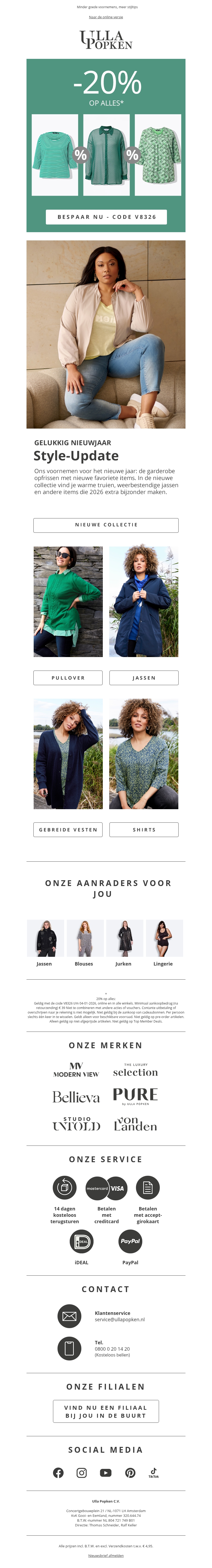 Shop nu! π₯ 20% korting op ALLES Shop nu! π₯ 20% korting op ALLES