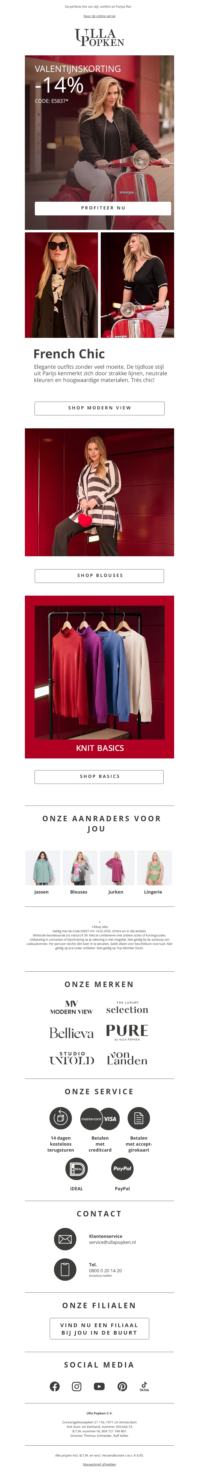 Bespaar 14% en shop stijlvolle outfits 🛍️ Bespaar 14% en shop stijlvolle outfits 🛍️