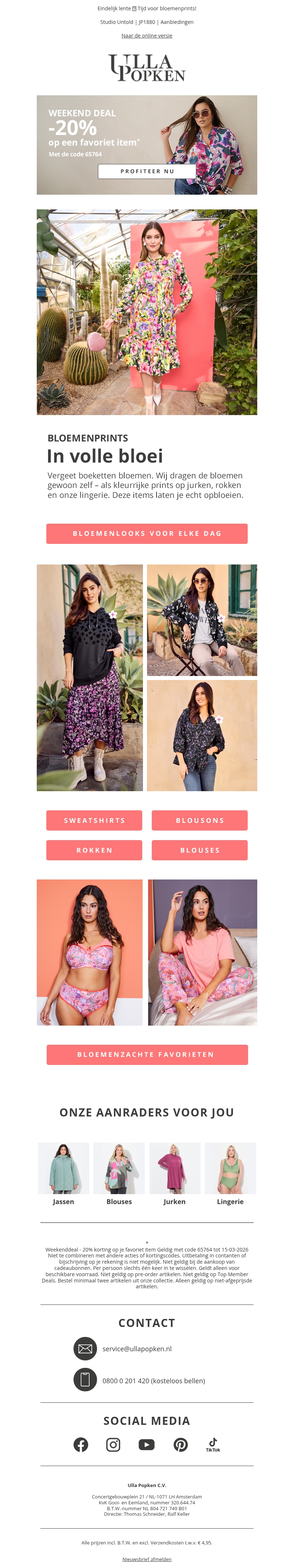 Slechts 48 uur! 20% korting op jouw favoriete item ⏰ Slechts 48 uur! 20% korting op jouw favoriete item ⏰