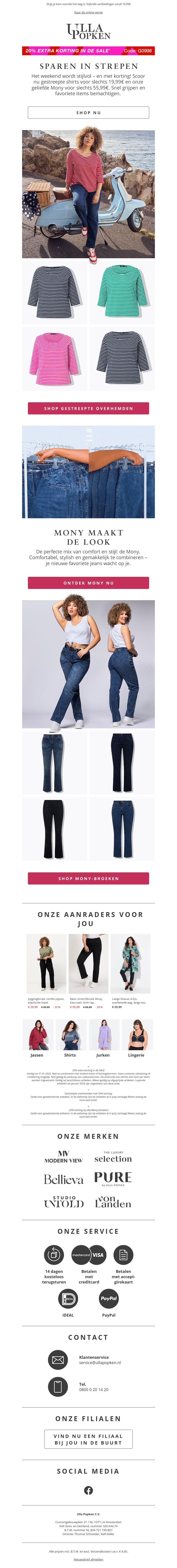 🎯 Grijp de deal: -20% op SALE 🎯 Grijp de deal: -20% op SALE