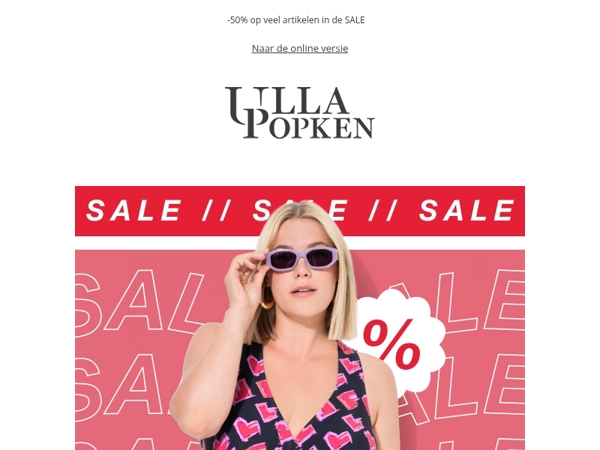 Halve prijs SALE 🌞 Scoor nu Zomerdeals