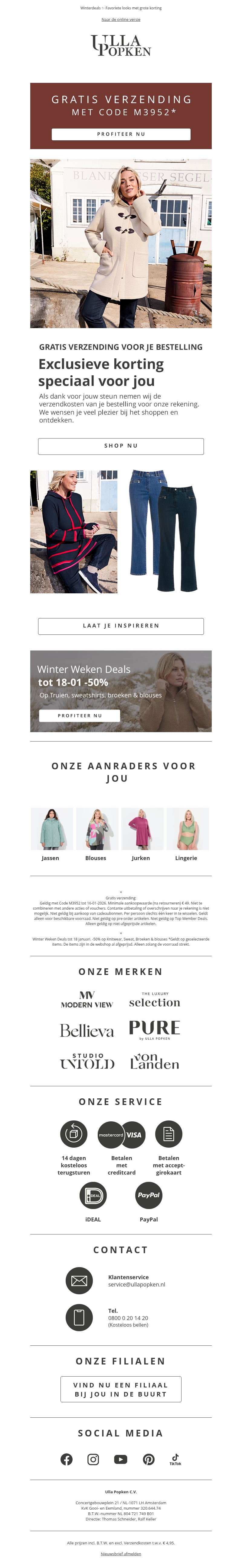 Alleen vandaag: gratis verzending op je bestelling π Alleen vandaag: gratis verzending op je bestelling π