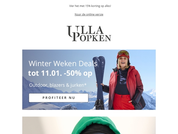 ✨ Deze week: tot 50% korting op geselecteerde stijlen