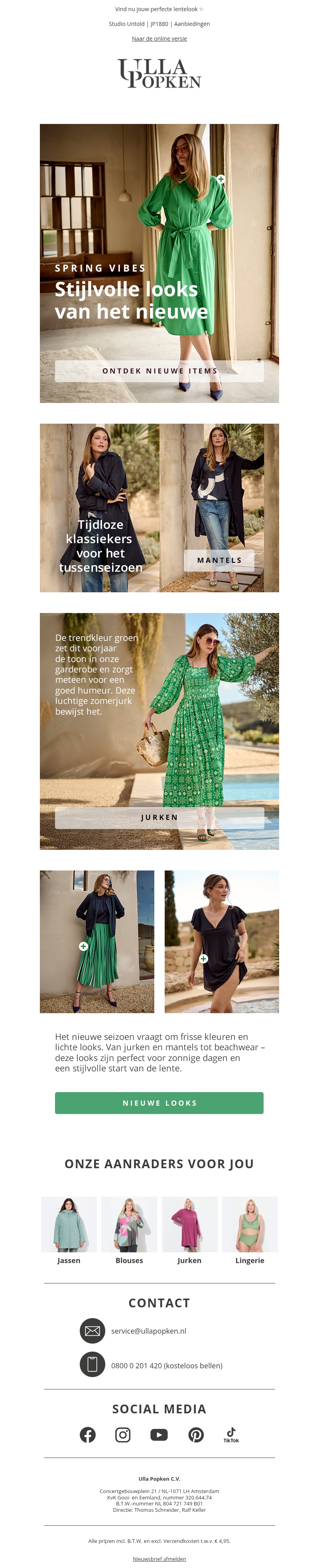 💚 Word nu verliefd op dé trendkleur groen! 💚 Word nu verliefd op dé trendkleur groen!