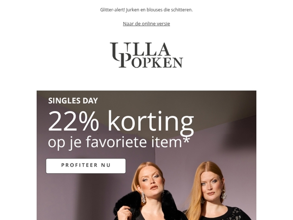Jouw favoriet wacht ⏰ Profiteer van 22% korting