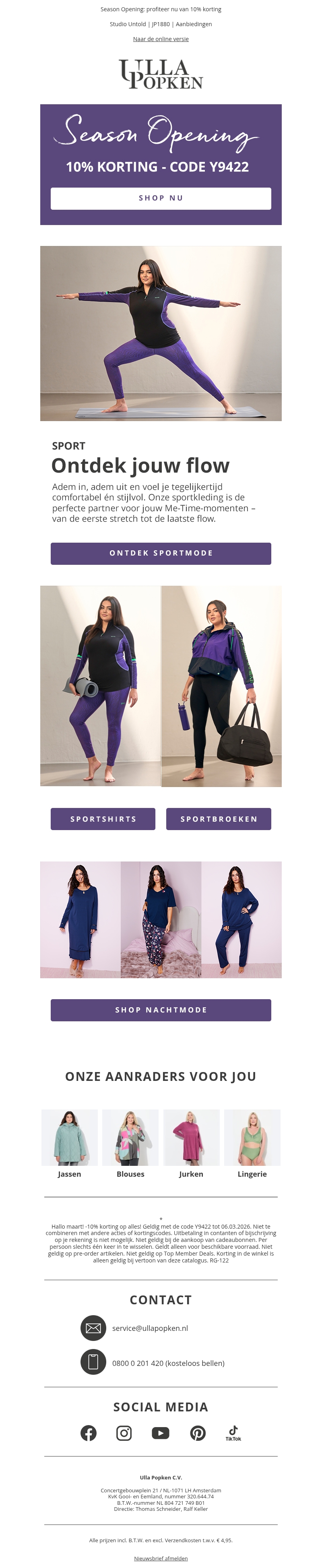 Shop nu je nieuwe comfortabele sportlooks en start vol energie 🚀 Shop nu je nieuwe comfortabele sportlooks en start vol energie 🚀