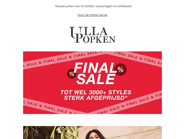 Laatste uitverkoop: Nu meer dan 3.000 afgeprijsd💥