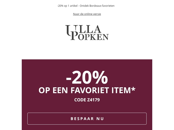 De trendkleur 2025: Bordeaux ♥️