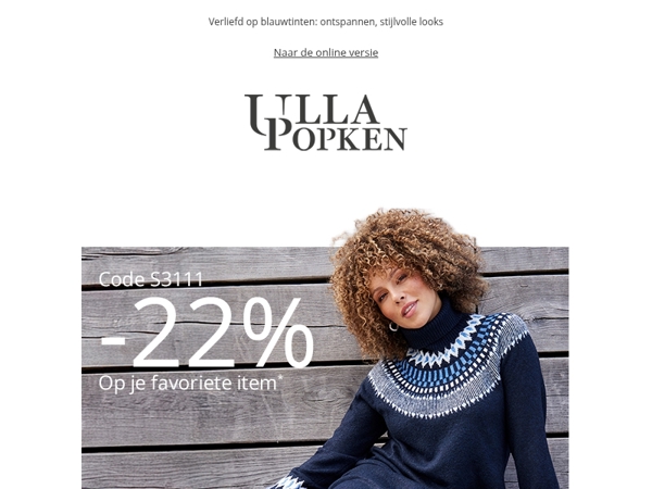 🔥 Mis het niet: 22% korting op je favoriete item!